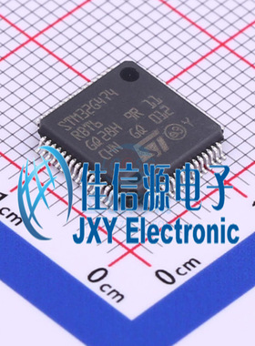 128KB单片机 STM32G474RBT6 ST(意法半导体) LQFP-64(10x10) 全新