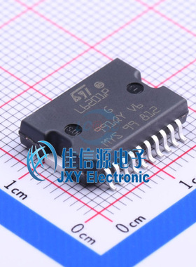 电机驱动芯片   L6201PSTR  ST(意法半导体)  PowerSO-20