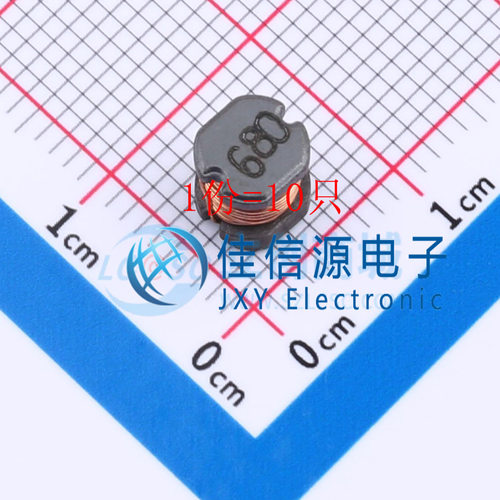 电感 XRCD54-680K XR(祥如) 4.5x5.2mm 68uH ±10% 610mA（10只）