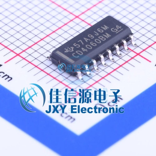 计数器/分频器     CD4060BM96  TI()  SOIC-16
