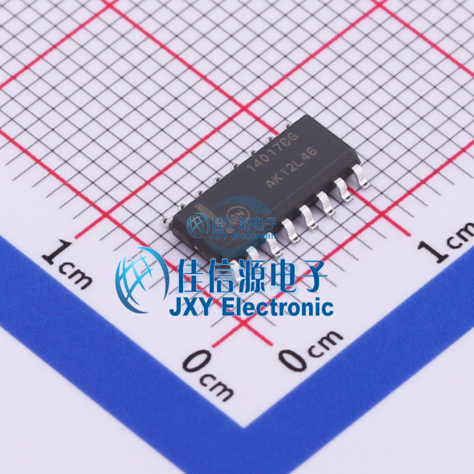 计数器/分频器     MC14017BDR2G  onsemi(安森美)  SOIC-16 - 实物图