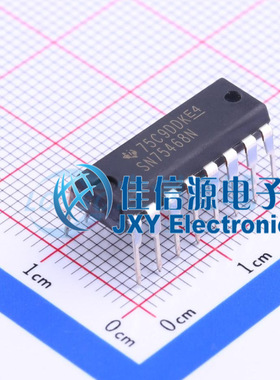 达林顿晶体管   SN75468N  TI(德州仪器)  DIP-16