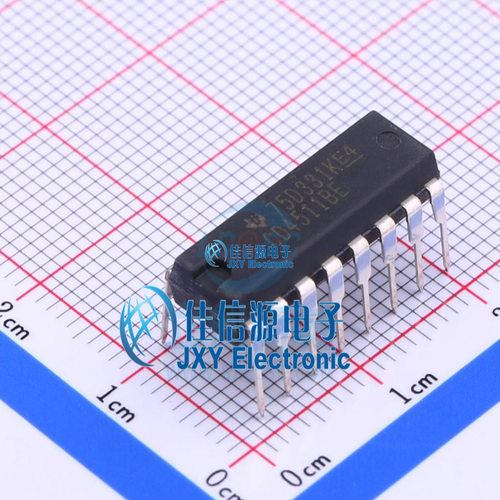 信号开关    CD4511BE  TI()  DIP-16