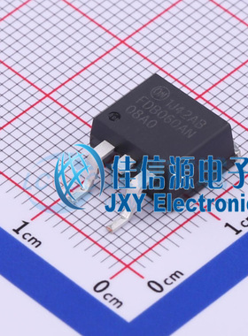 场效应管(MOSFET)    FDB060AN08A0  onsemi(安森美)  TO-263-3