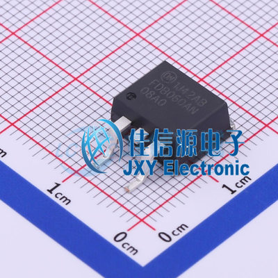 场效应管(MOSFET)    FDB060AN08A0  onsemi(安森美)  TO-263-3