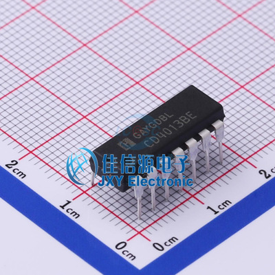 触发器   CD4013BE  HGSEMI(华冠)  DIP-14