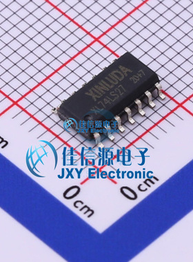 逻辑门 XL74LS27 XINLUDA(信路达) SOP-14全新替代TI