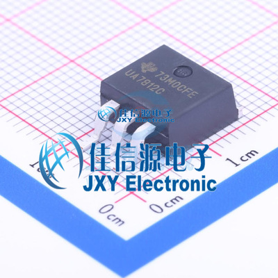 线性稳压器(LDO)  UA7812CKTTR  TI(德州仪器)  TO-263-3