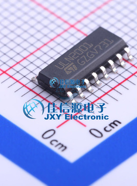 达林顿晶体管阵列   ULN2001D1013TR  ST(意法半导体)  SOIC-16