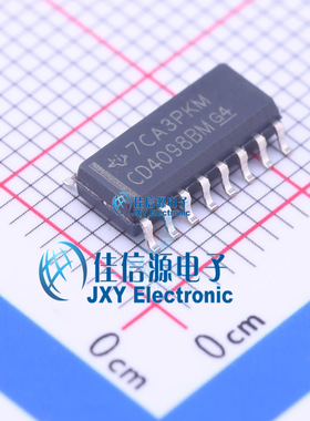 单稳态多谐振荡器     CD4098BM96  TI()  SOIC-16