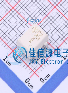 光耦 MOC3043SM onsemi(安森美) SMD-6P 三路驱动器