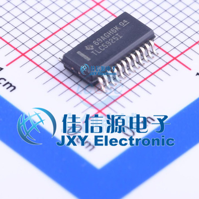 LED驱动     TLC5925IDBQR  TI(德州仪器)  SSOP-24-4.0mm