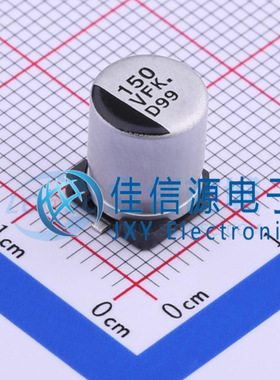 松下贴片电解电容 EEEFK1V151AP 8x10.2 150uF ±20% 35V 全新