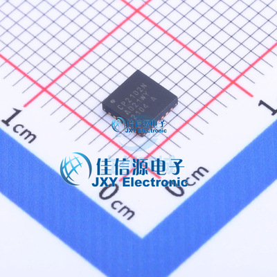 USB芯片 CP2102N-A02-GQFN24R  SILICON LABS(芯科)  QFN-24