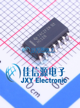缓冲器/驱动器 SN74HC126DR TI SOIC-14 三态输出 4通道 2V-6V