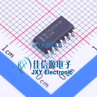 缓冲器驱动器SN74HC126DR4通道TI