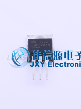 场效应管    FDP070AN06A0  onsemi(安森美)  ITO-220AB-3