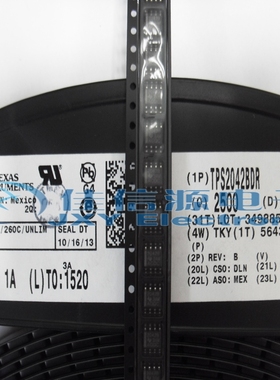 佳信源 TPS2042BDR IC SWITCH PWR-DISTRIB DUAL 8SOIC 电源开关