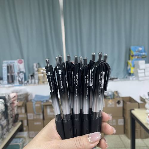 日本蜻蜓Tombow中性笔 0.5mm 按动中性笔BJ-KAG学生水笔 可换笔芯