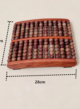 缅甸花梨木经络按摩足底按摩器
