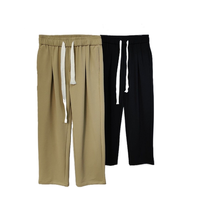 2023年春季新款男士舒适百搭直筒纯色休闲长裤26052