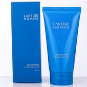 兰芝男士 洗面奶150m舒润洁面膏深层清洁清爽泡沫保湿 补水韩国专柜