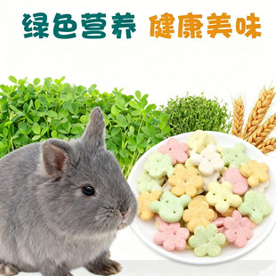 兔子仓鼠零食磨牙饼干清新口气磨牙洁齿兔子仓鼠龙猫奶香米奇饼干
