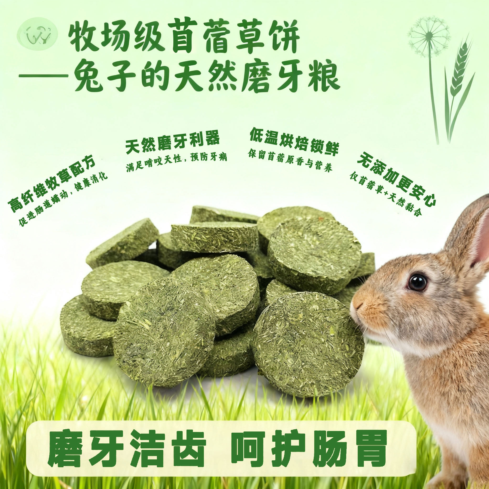 兔子磨牙草饼宠物磨牙草饼仓鼠磨牙龙猫豚鼠荷兰猪宠物兔磨牙零食,宠物/宠物食品及用品,兔兔磨牙,淘宝优惠券,粉丝福利购,淘宝优惠卷