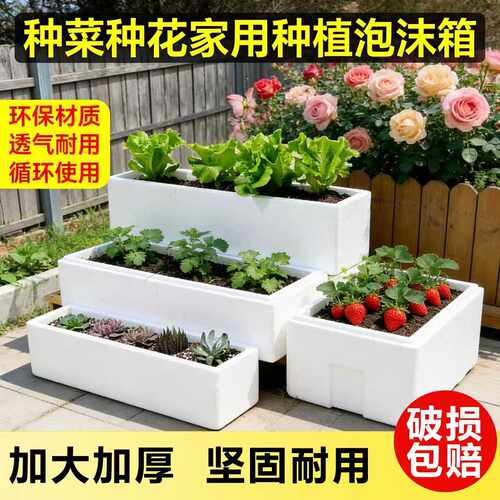家庭阳台加厚高密度种植泡沫箱