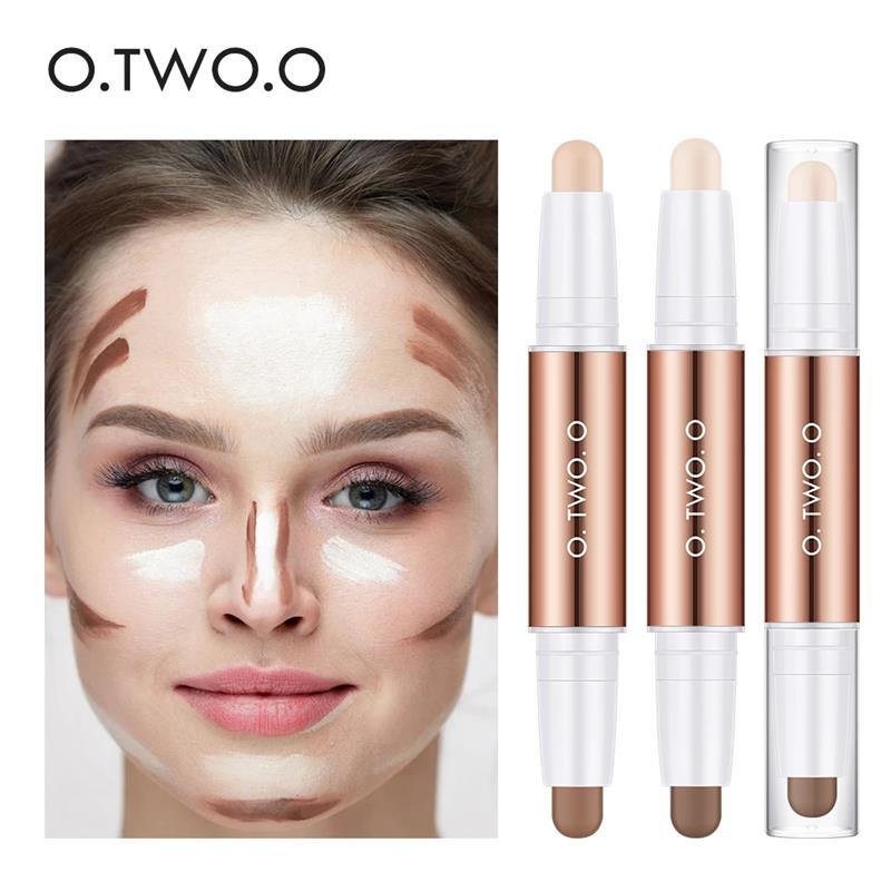 正品双头修容棒高光阴影立体鼻影脸部提亮自然轮廓修饰Contour St