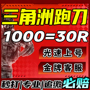 三角洲行动纯绿跑刀一个亿哈夫币代跑刀1000w哈夫币手游代练代肝
