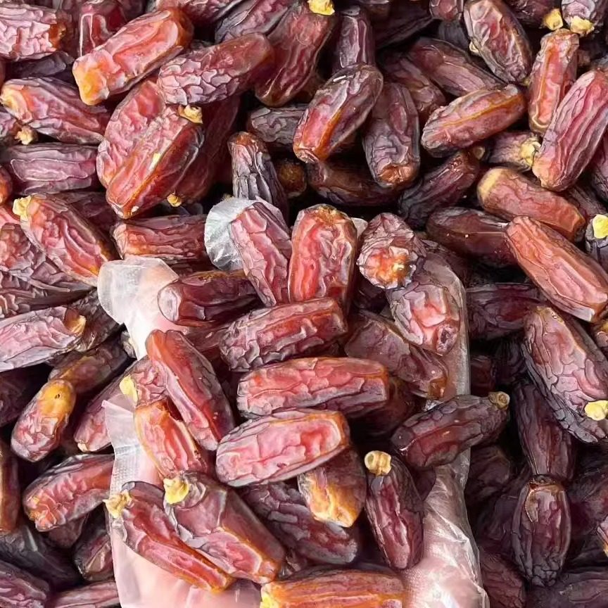 迪拜大椰枣500g 新疆椰枣黑椰枣自然风干沙漠奶香枣搭无花果煲汤