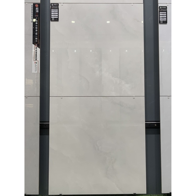 佛山瓷砖800X800微纹理通体素色亮光地板砖客厅卧室厨卫灰色磁砖