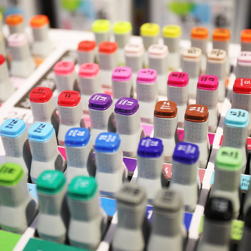 掌握单支马克笔补充液油油性墨水