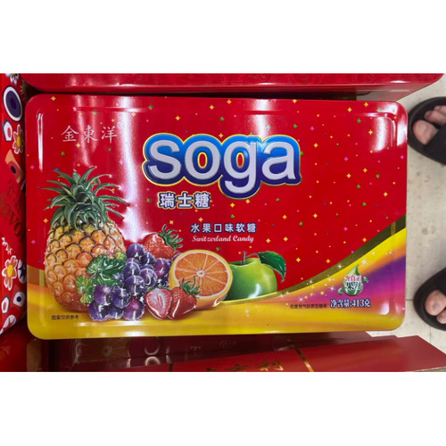 金东洋瑞士糖413g混合水果
