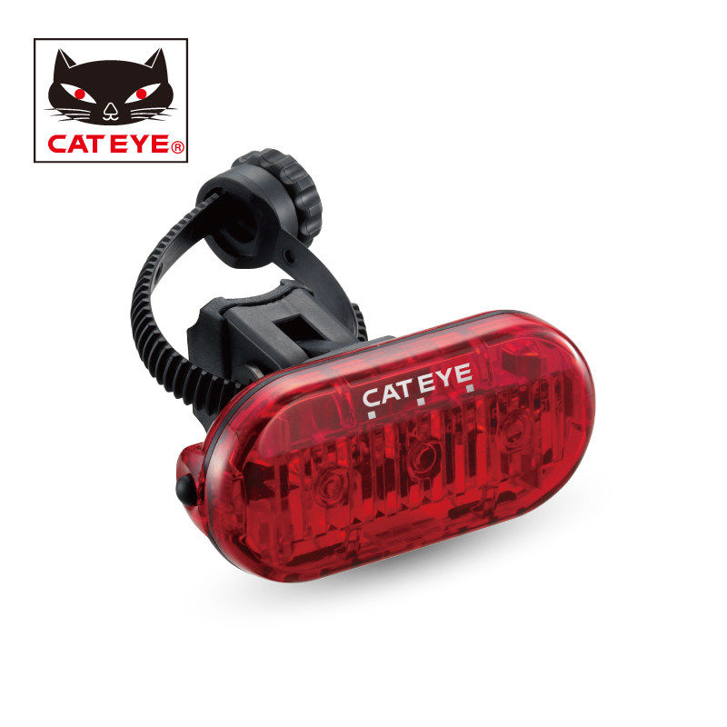 CATEYE猫眼尾灯山地公路自行车后车灯单车LED警示灯骑行装备配件