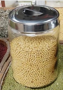 包邮玻璃茶叶罐透明大号密封储物储存干果花茶杂粮中药材容器瓶子