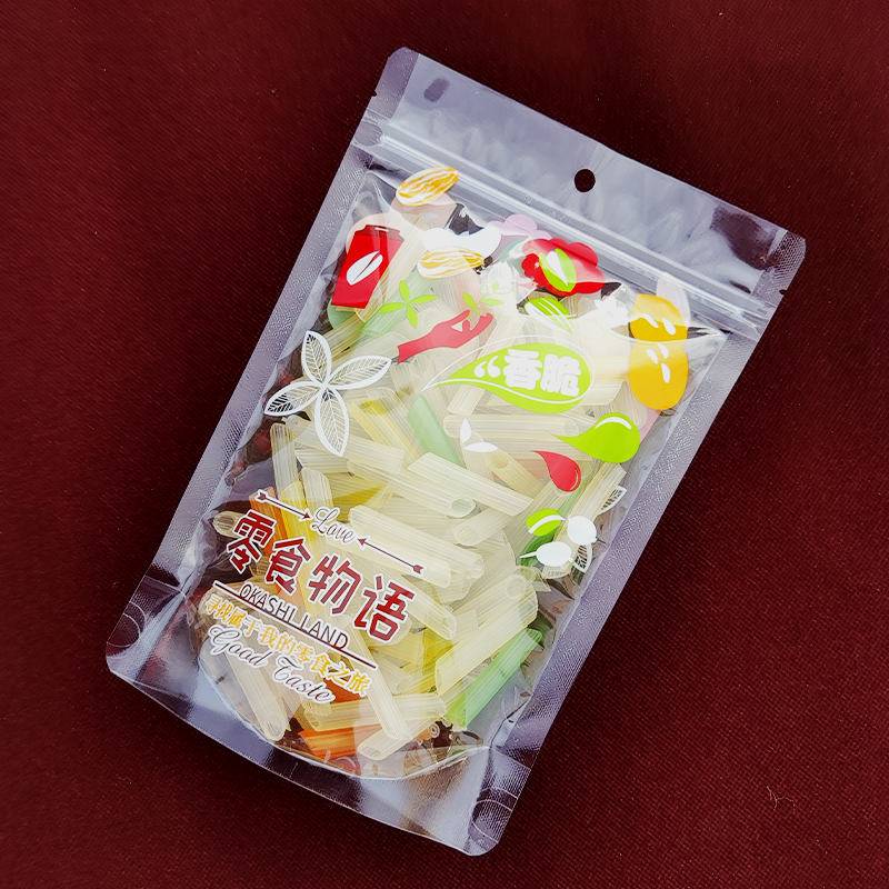 零食包装袋子自封袋瓜子休闲食品袋干果袋高清零袋子定制节日分装