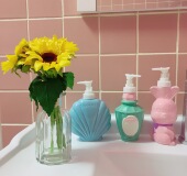 包邮 少女心化妆品分装 小宅同款 瓶 洗手液换装 swimmer换装