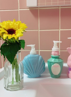 包邮 小宅同款swimmer换装瓶 少女心化妆品分装瓶 洗手液换装瓶