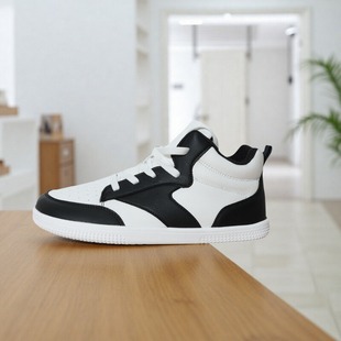 出口订单秋冬中邦户外4E宽楦黑白熊猫休闲运动健步旅游男女鞋