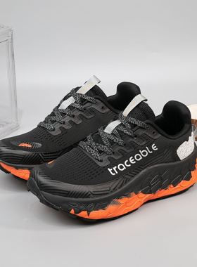 Traceable外贸透气减震情侣厚底户外登山徒步越野男女跑鞋6655
