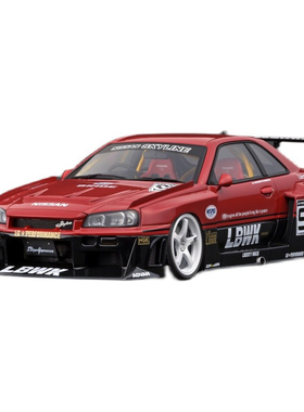 IG 1/18 LB宽体 ER34超级剪影 RX7 FD3S RWB 993树脂汽车模型摆件