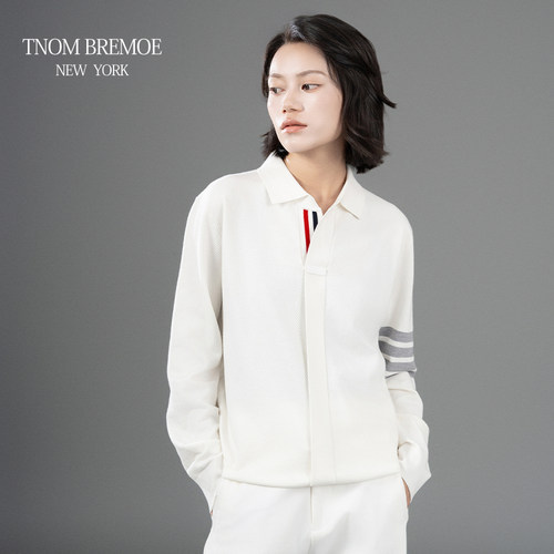 TB老钱男女同款菠萝纹毛衣针织衫