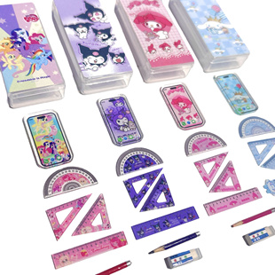 微缩迷你手机笔橡皮尺笔盒套餐 娃屋场景配件装饰摆件模型不能用