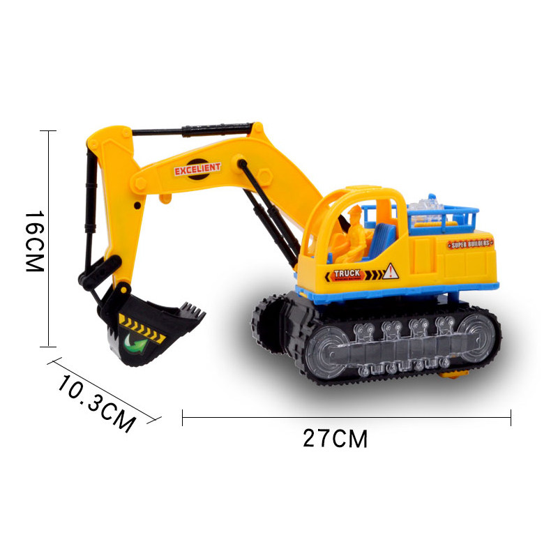 어린이 전기 굴삭기 장난감 자동차 소년  음악 빛 유니버설 엔지니어링 차량 불도저 변형 장난감