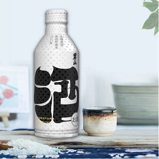 日本原装男山气泡清酒7度270ml铝罐装方便携带冰镇爽口饮料进口