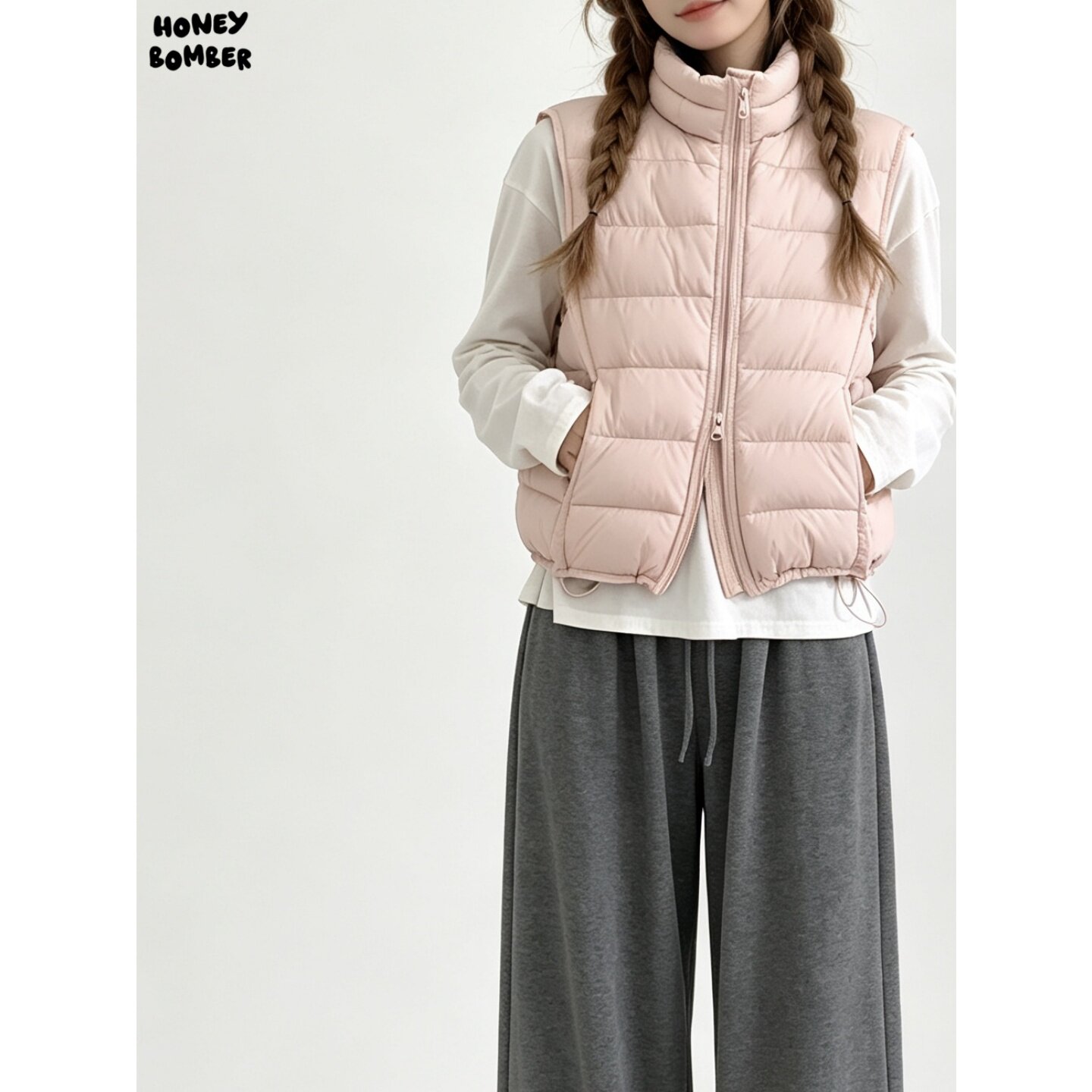 甜心轰炸机轻美式棉服显瘦