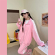 上衣长裤 女春秋季 两件套 日系慵懒休闲宽松运动风套装 甜心轰炸机