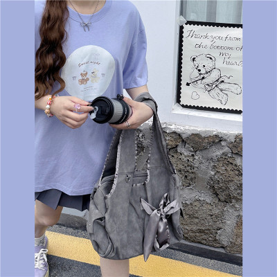 夏日减龄少女感可爱短袖T恤女